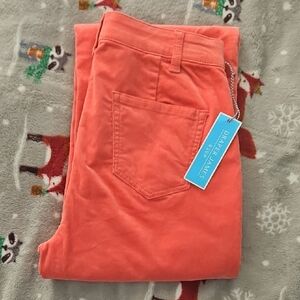 Draper James Coral Straight Leg Jeans